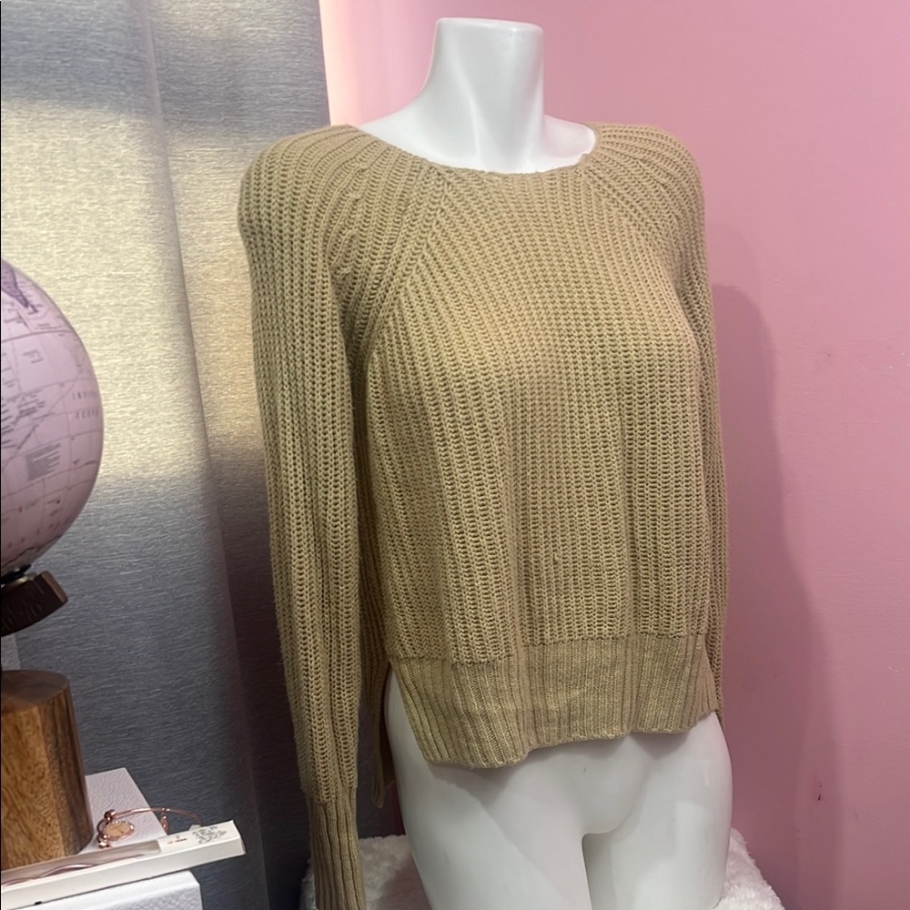 Women's Tan Sweater